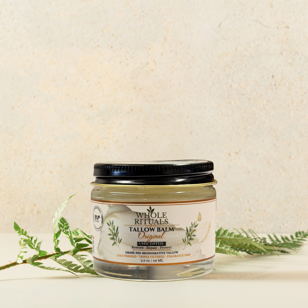 Grass-Fed Beef Tallow Balm – Deep Moisture Skin Repair