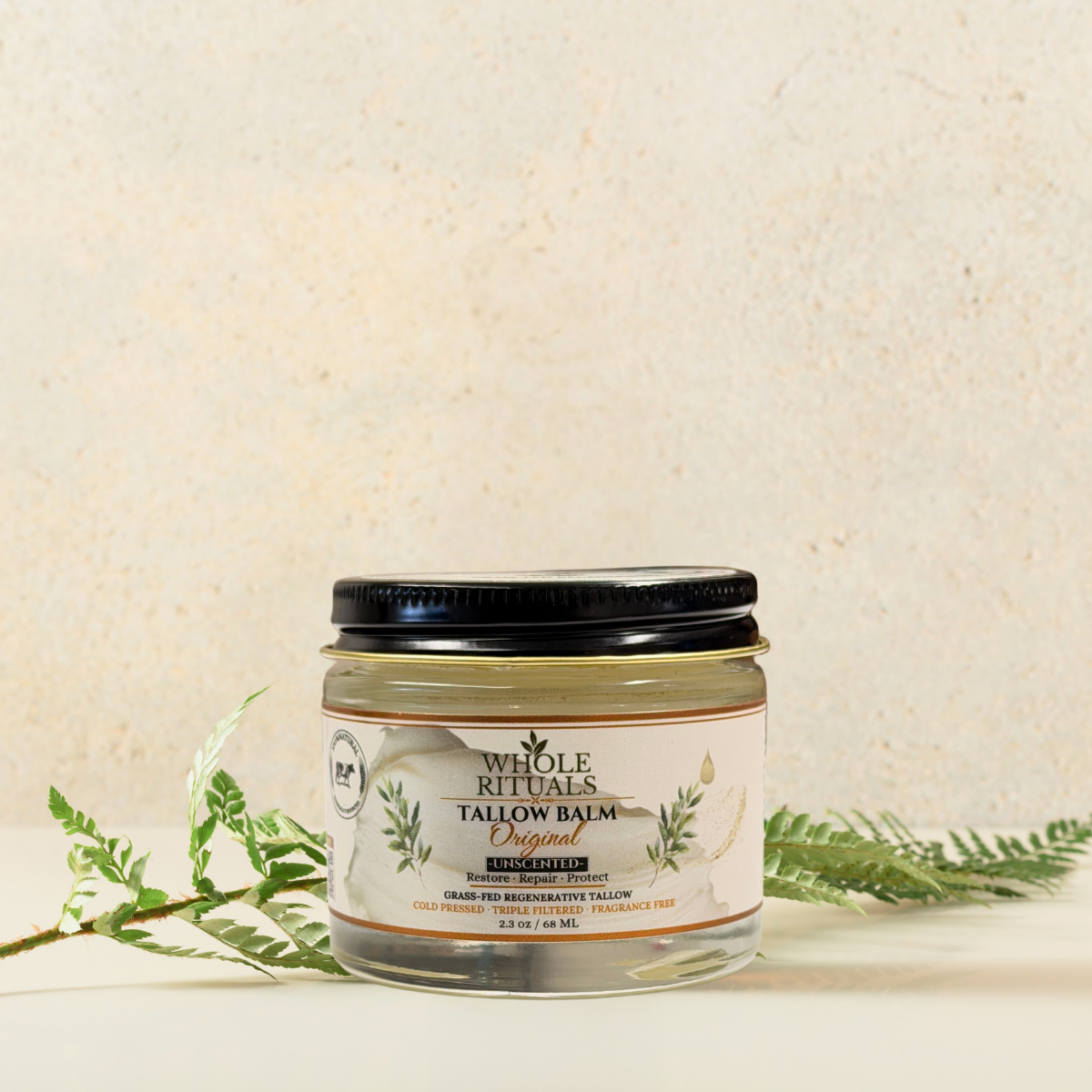 Grass-Fed Beef Tallow Balm – Deep Moisture Skin Repair