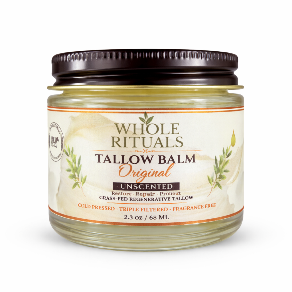 Grass-Fed Beef Tallow Balm – Deep Moisture Skin Repair