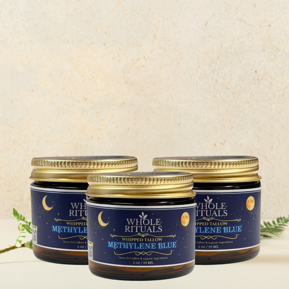 Whipped Methylene Blue Tallow Balm – Skin Repair Moisturizer