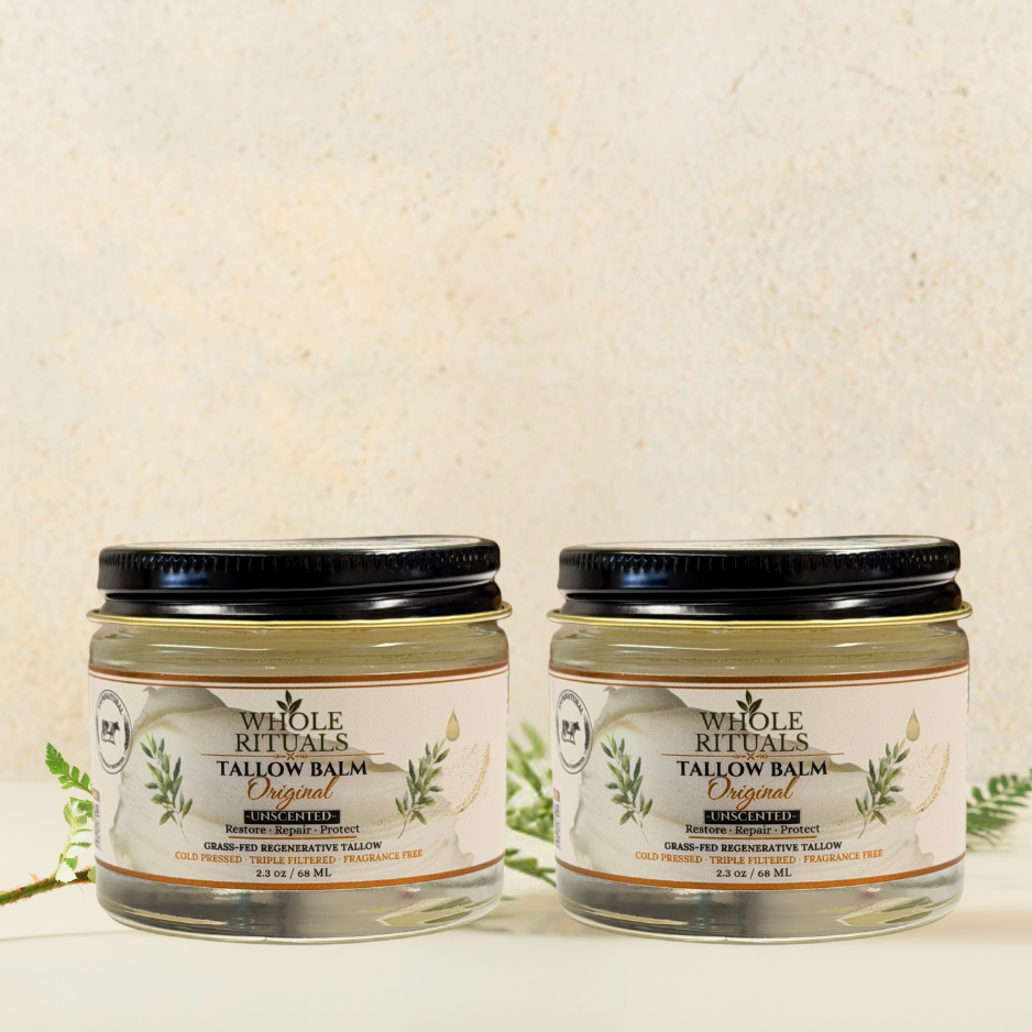 Grass-Fed Beef Tallow Balm – Deep Moisture Skin Repair